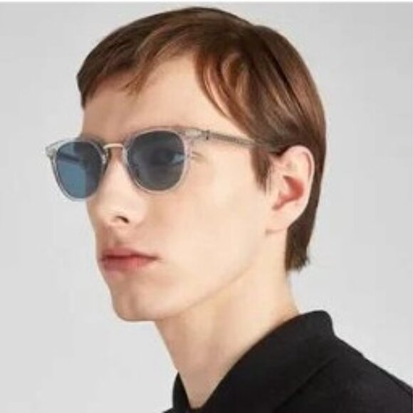 Final Price! Prada PR17YS 2AZ04D Crystal/Green Polarized Sunglasses - Picture 2 of 10